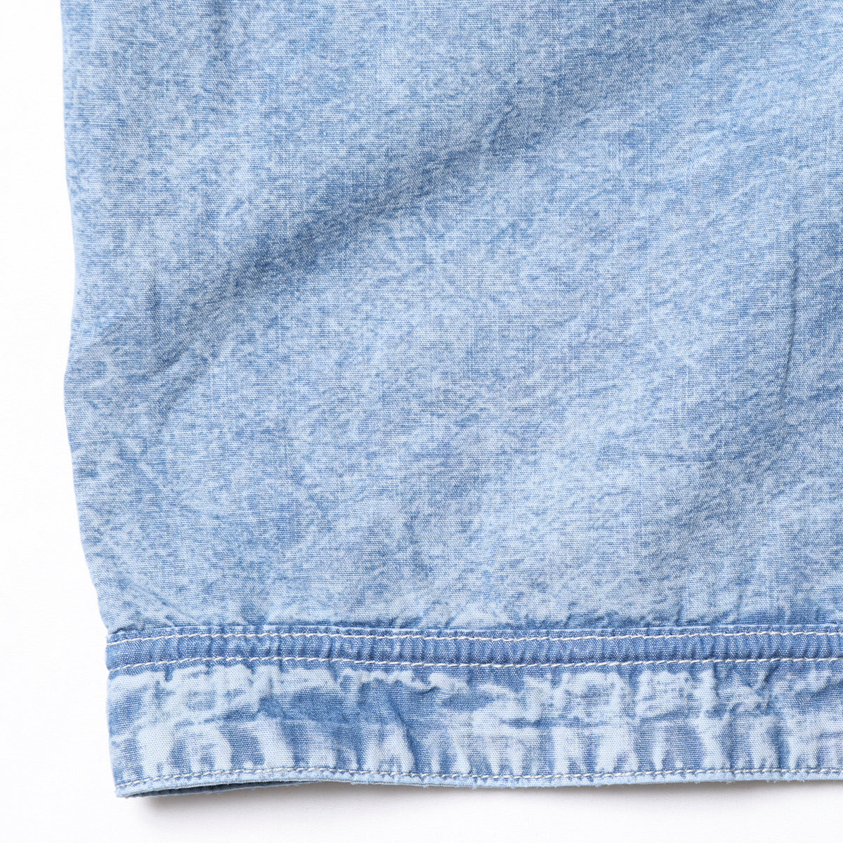 Liberaiders CHAMBRAY BASEBALL SHIRT リベレイダース シャンブレー ベースボール シャツ 732012601【メンズ ベースボールシャツ ブリーチ加工 ポケット 26SS】