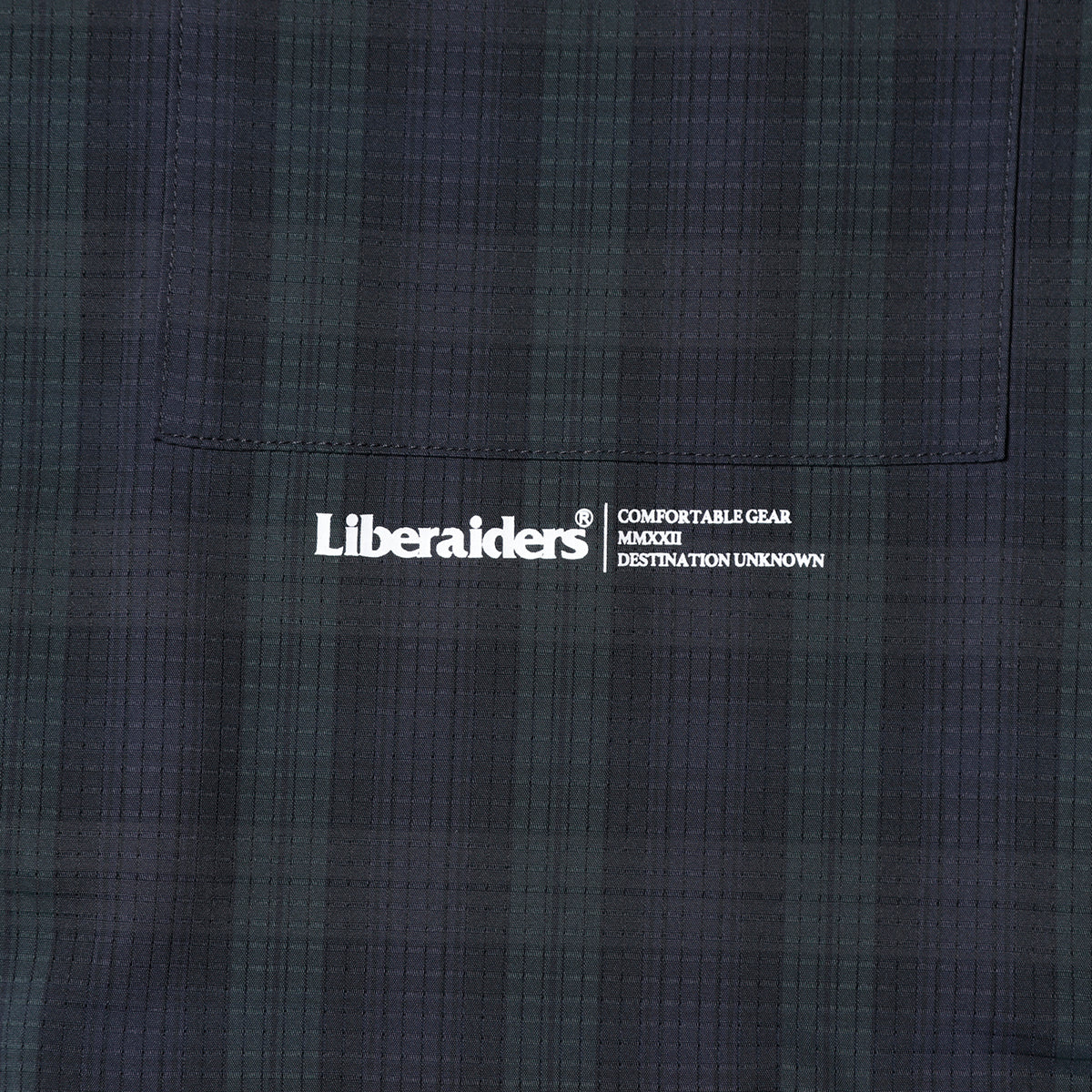 Liberaiders DOTAIR S/S SHIRT リベレイダース ドットエアー S/S シャツ 732032601【メンズ 半袖シャツ ドローコード ポリエステル素材 26SS】