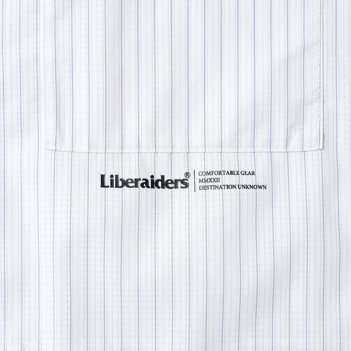 Liberaiders DOTAIR S/S SHIRT リベレイダース ドットエアー S/S シャツ 732032601【メンズ 半袖シャツ ドローコード ポリエステル素材 26SS】