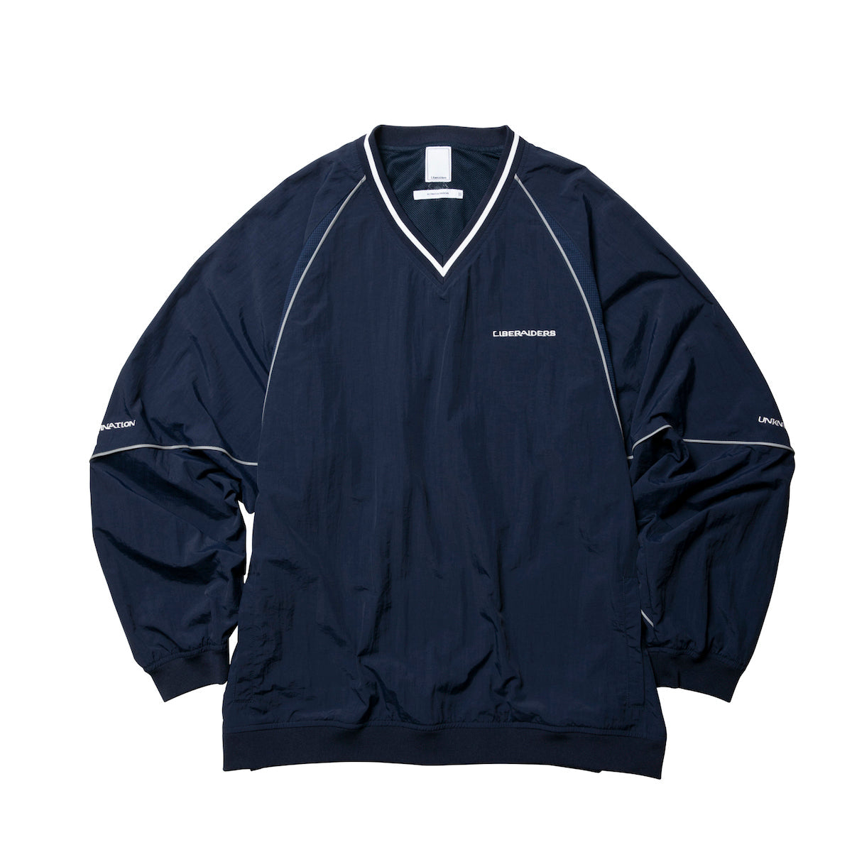 Liberaiders LR NYLON PULLOVER リベレイダース LR ナイロンプルオーバー 735012601【メンズ ナイロンプルオーバー Vネックトップス 軽量アウター 通気性ウェア メッシュ裏地 26SS】