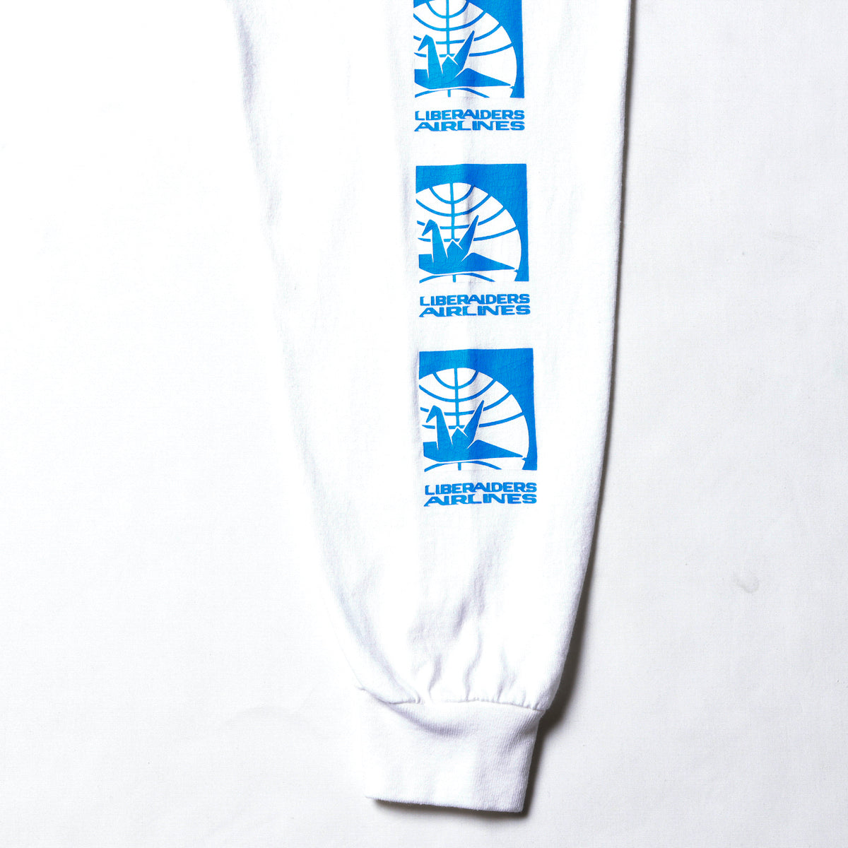 Liberaiders AIRLINE L/S TEE リベレイダース エアライン ロングスリーブ ティー 735052601【メンズ ヴィンテージTシャツ プリントTシャツ ロゴTシャツ 半袖Tシャツ 26SS】