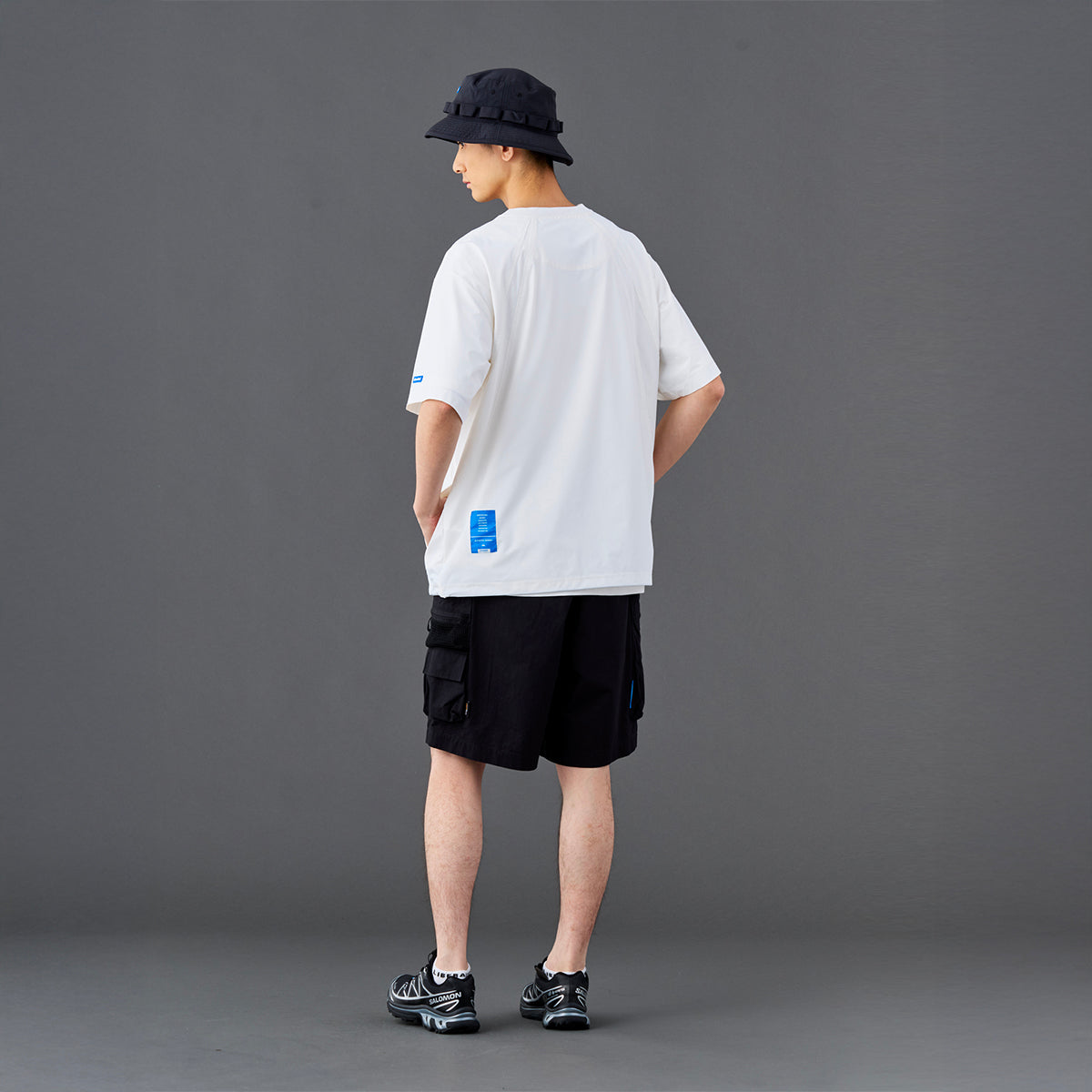 Liberaiders 4WAY STRETCH TEE IV リベレイダース 4WAY ストレッチ ティー IV 736062601【メンズ 半袖 接触冷感 リフレクタープリント 26SS】