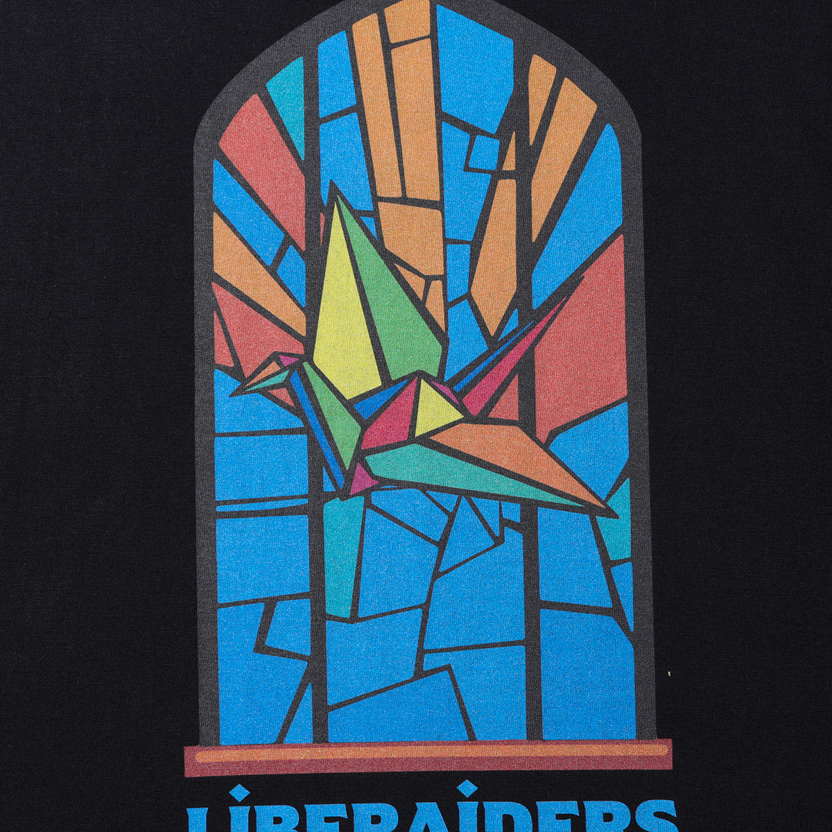 Liberaiders STAINED GLASS TEE リベレイダース ステンドグラス ティー 736112601【メンズ Tシャツ 半袖 グラフィックTシャツ カジュアルトップス 26SS】