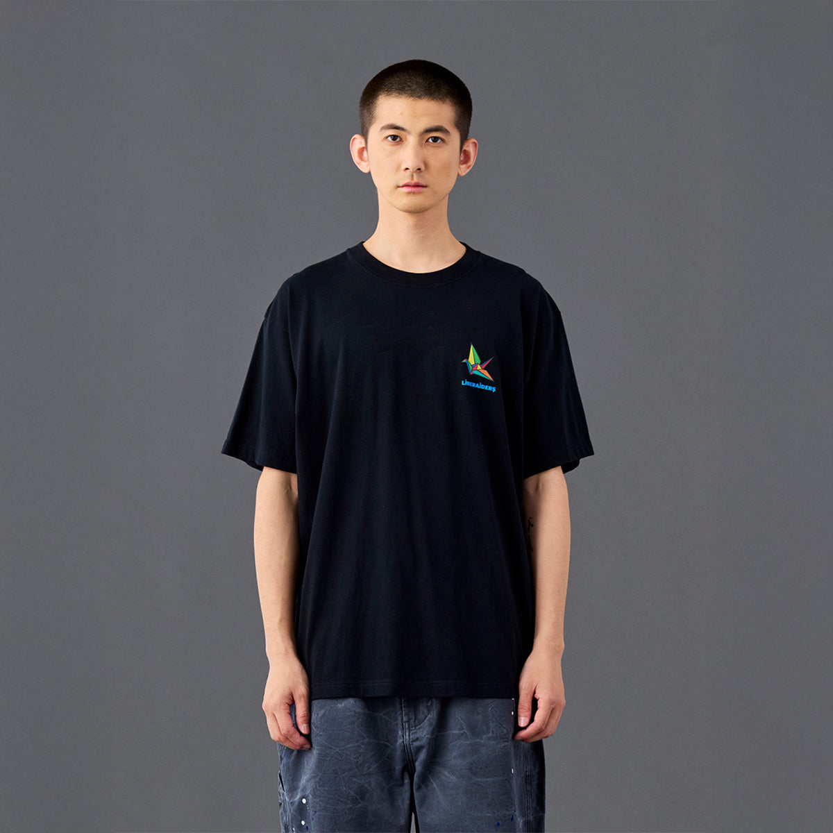 Liberaiders STAINED GLASS TEE リベレイダース ステンドグラス ティー 736112601【メンズ Tシャツ 半袖 グラフィックTシャツ カジュアルトップス 26SS】