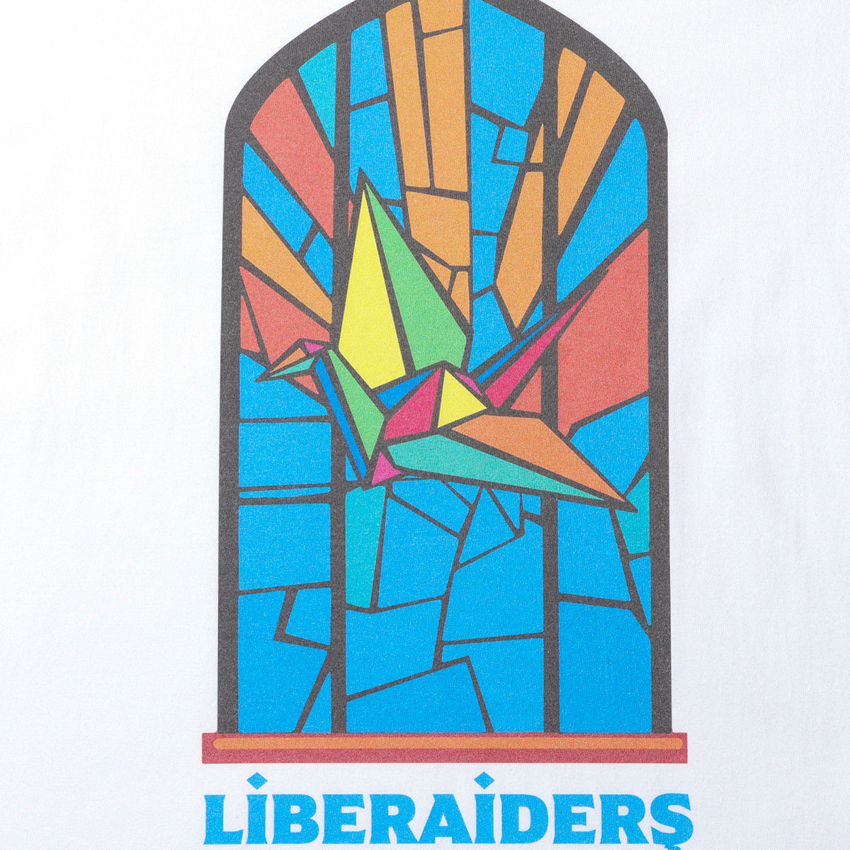 Liberaiders STAINED GLASS TEE リベレイダース ステンドグラス ティー 736112601【メンズ Tシャツ 半袖 グラフィックTシャツ カジュアルトップス 26SS】