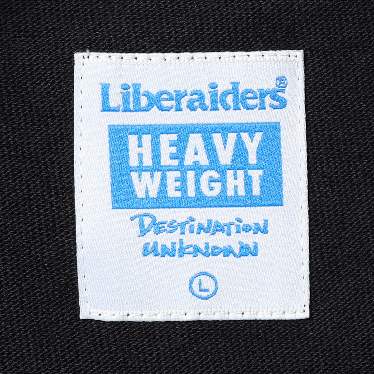 Liberaiders AIRLINE HEAVY WEIGHT TEE リベレイダース エアライン ヘビーウェイト ティー 736242601【メンズ 半袖 ゆったりシルエット 刺繍 26SS】