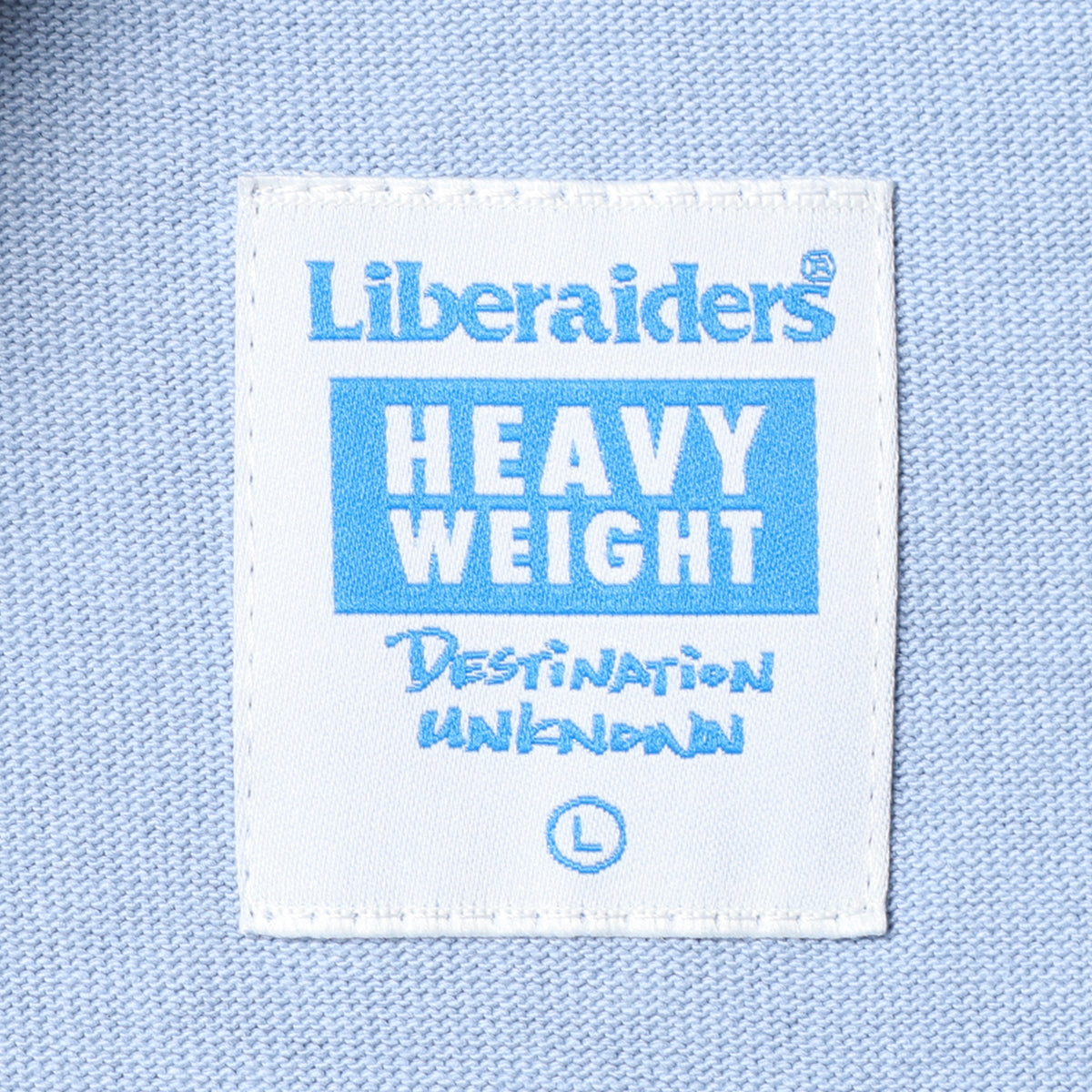 Liberaiders AIRLINE HEAVY WEIGHT TEE リベレイダース エアライン ヘビーウェイト ティー 736242601【メンズ 半袖 ゆったりシルエット 刺繍 26SS】