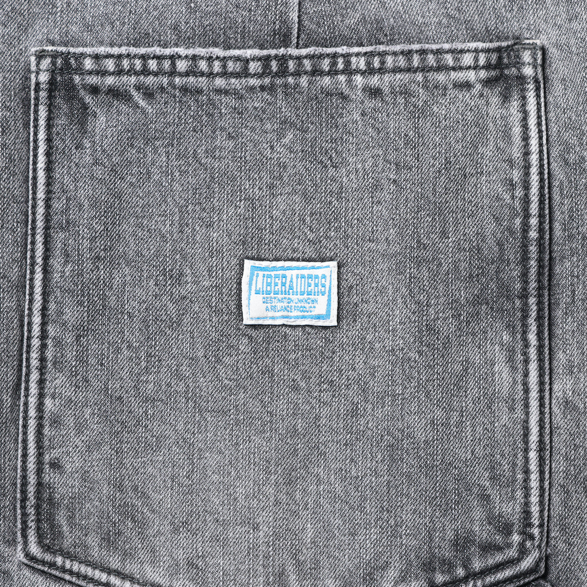 Liberaiders DAMAGED DENIM SARROUEL PANTS リベレイダース ダメージド デニム サルエル パンツ 737052601【メンズ サルエル ヴィンテージ加工 ダメージデニム 26SS】