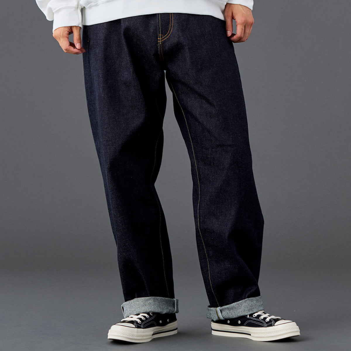 Liberaiders LR LOOSE FIT DENIM PANTS RIGID リベレイダース エルアール ルーズフィット デニム パンツ リジッド 737092601【メンズ 日本製 ルーズフィット リジッド仕様 26SS】