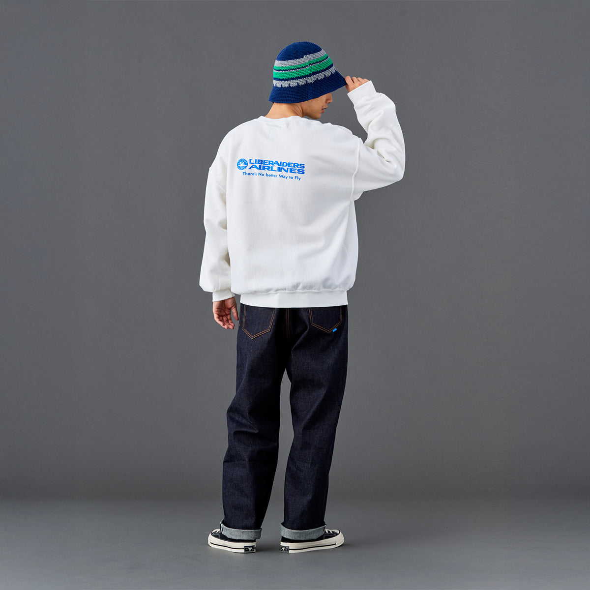 Liberaiders LR LOOSE FIT DENIM PANTS RIGID リベレイダース エルアール ルーズフィット デニム パンツ リジッド 737092601【メンズ 日本製 ルーズフィット リジッド仕様 26SS】