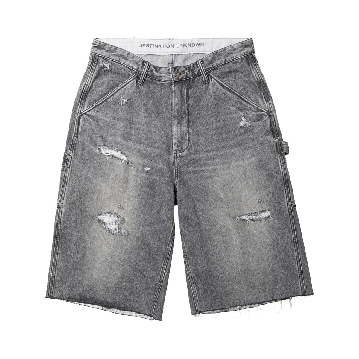 Liberaiders DAMAGED DENIM BUGGY SHORTS 738032601 – Kinetics