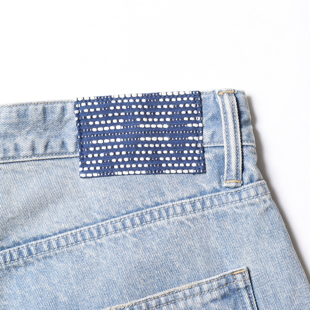 Liberaiders DAMAGED DENIM BUGGY SHORTS リベレイダース ダメージド デニム バギー ショーツ 738032601【メンズ デニムショーツ バギーショーツ ハーフパンツ カジュアルパンツ 26SS】