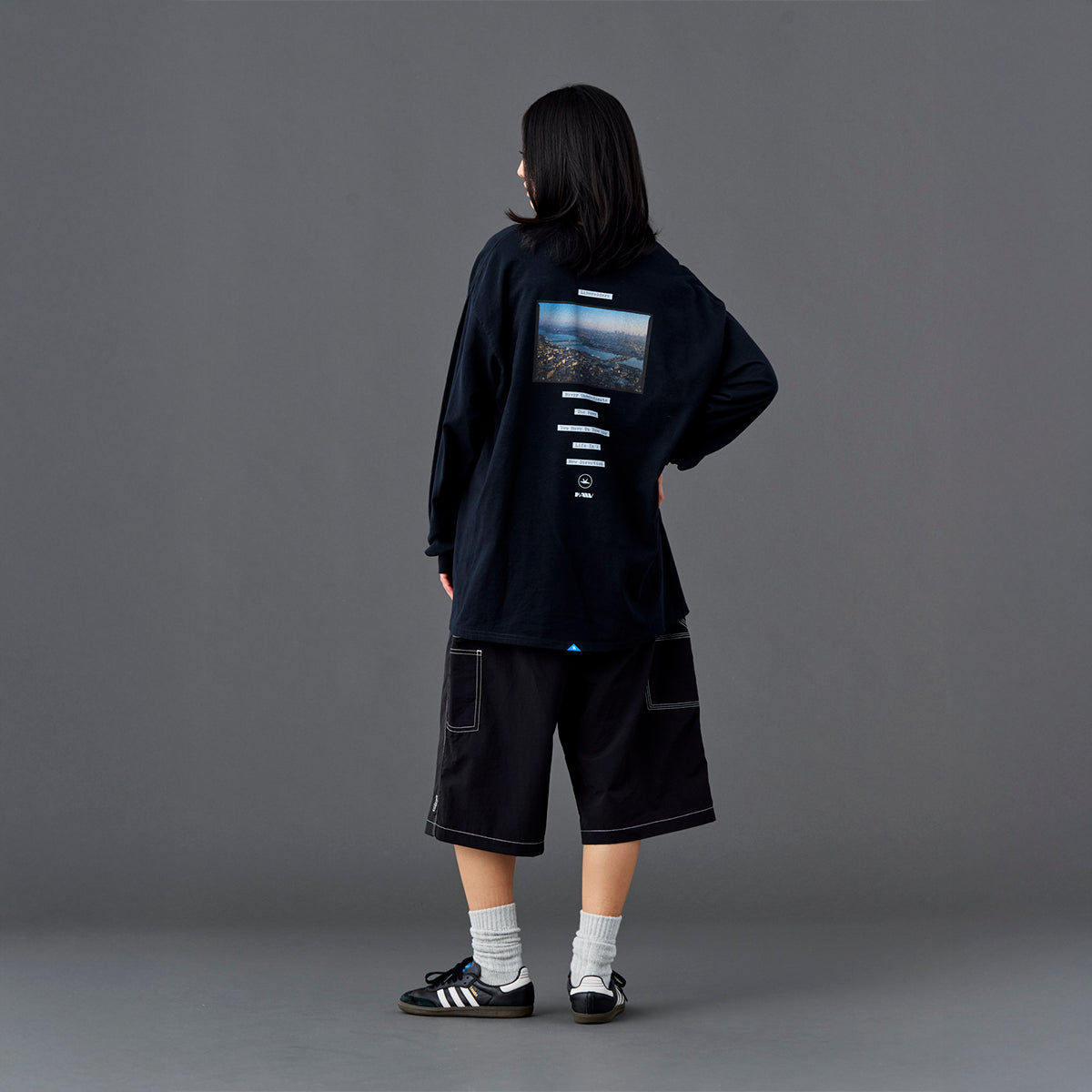 Liberaiders NYLON PAINTER SHORTS リベレイダース ナイロン ペインター ショーツ 738082601【メンズ 撥水 ナイロン生地 ホワイトステッチ 26SS】