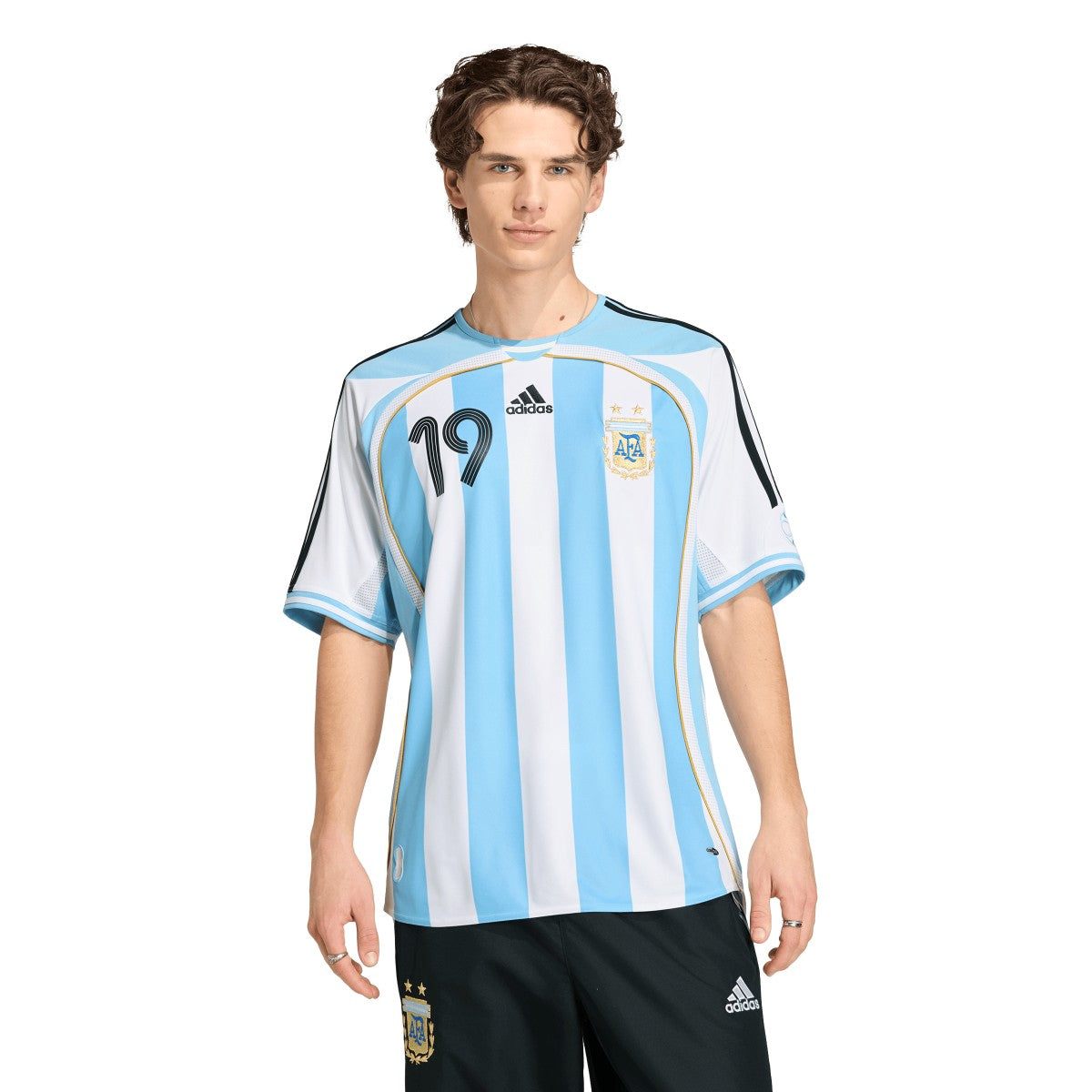 adidas originals Argentina National Team 2006 Home Uniform Messi 19 アディダスオリジナルス アルゼンチン代表 2006 ユニフォーム メッシ19 JN3708【メンズ 26SS】