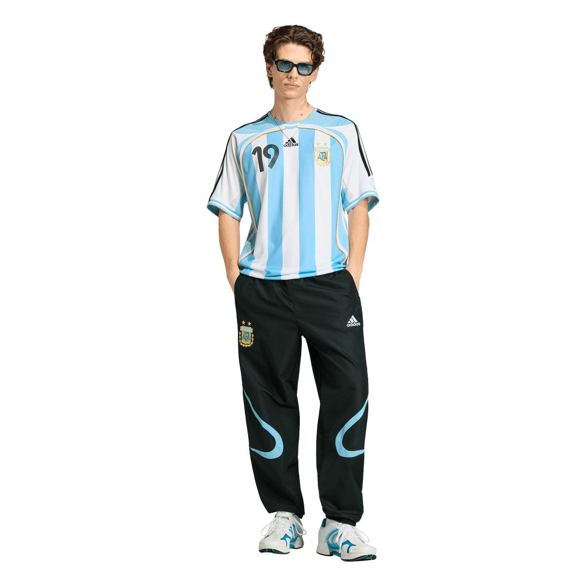 adidas originals Argentina National Team 2006 Home Uniform Messi 19 アディダスオリジナルス アルゼンチン代表 2006 ユニフォーム メッシ19 JN3708【メンズ 26SS】