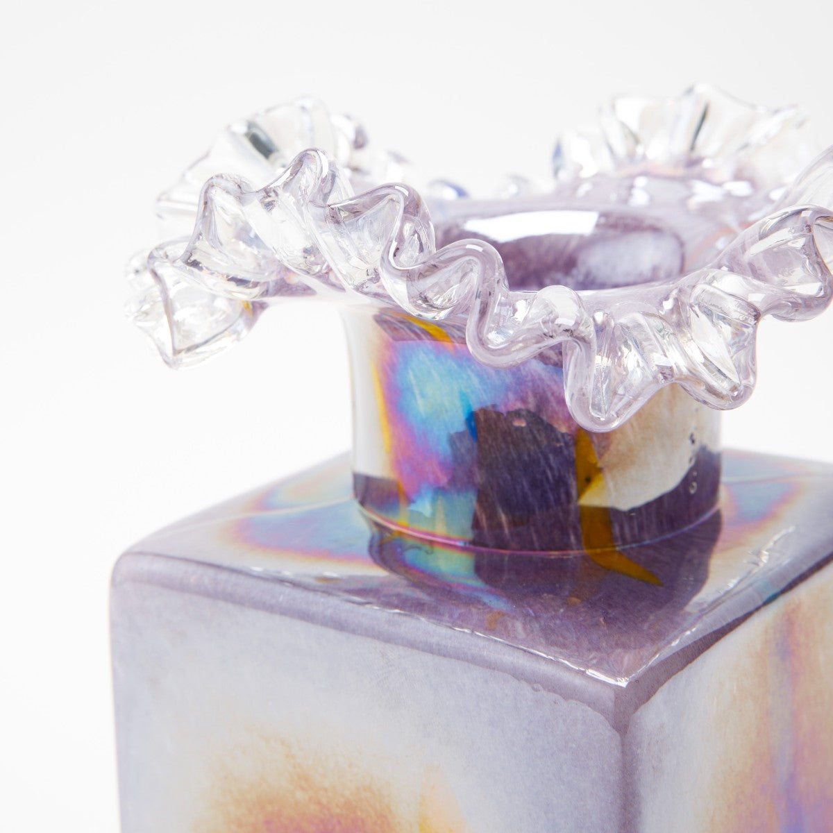Casselini Glass Flower Vase H キャセリーニ ガラスフラワーベースH 249-600814-PNK【レディース 花瓶 インテリア 26SS】