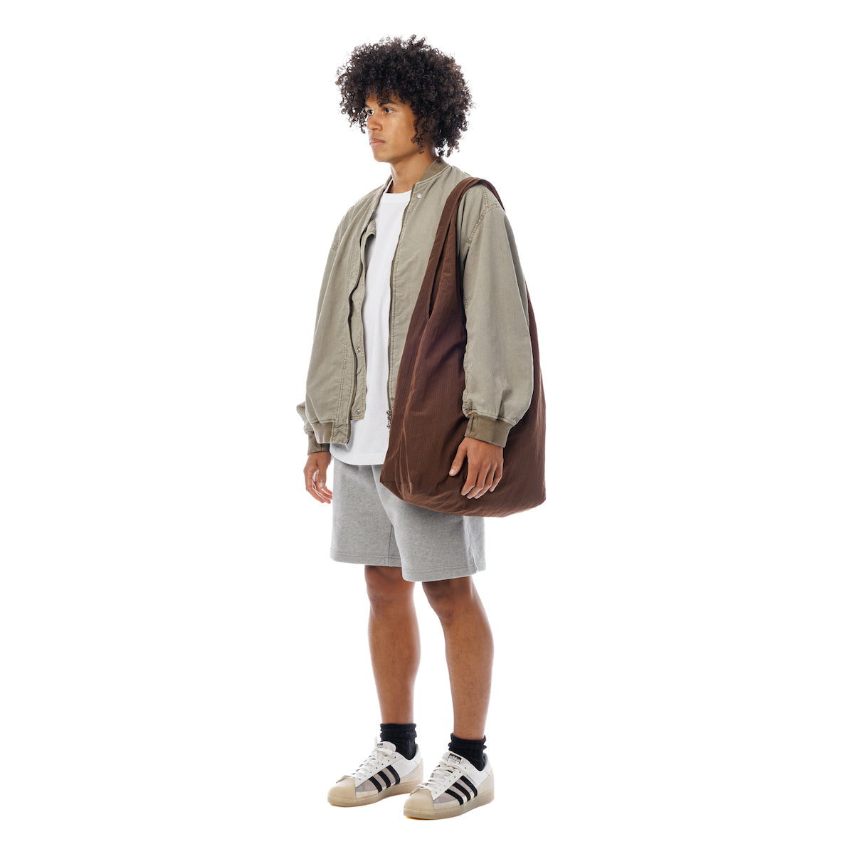 Sandinista Nylon Rip-Stop Packable Bag サンディニスタ ナイロン リップストップ パッカブル バッグ 60426PS01-AC【メンズ ナイロンバッグ パッカブルバッグ リップストップ 軽量 撥水 26SS】