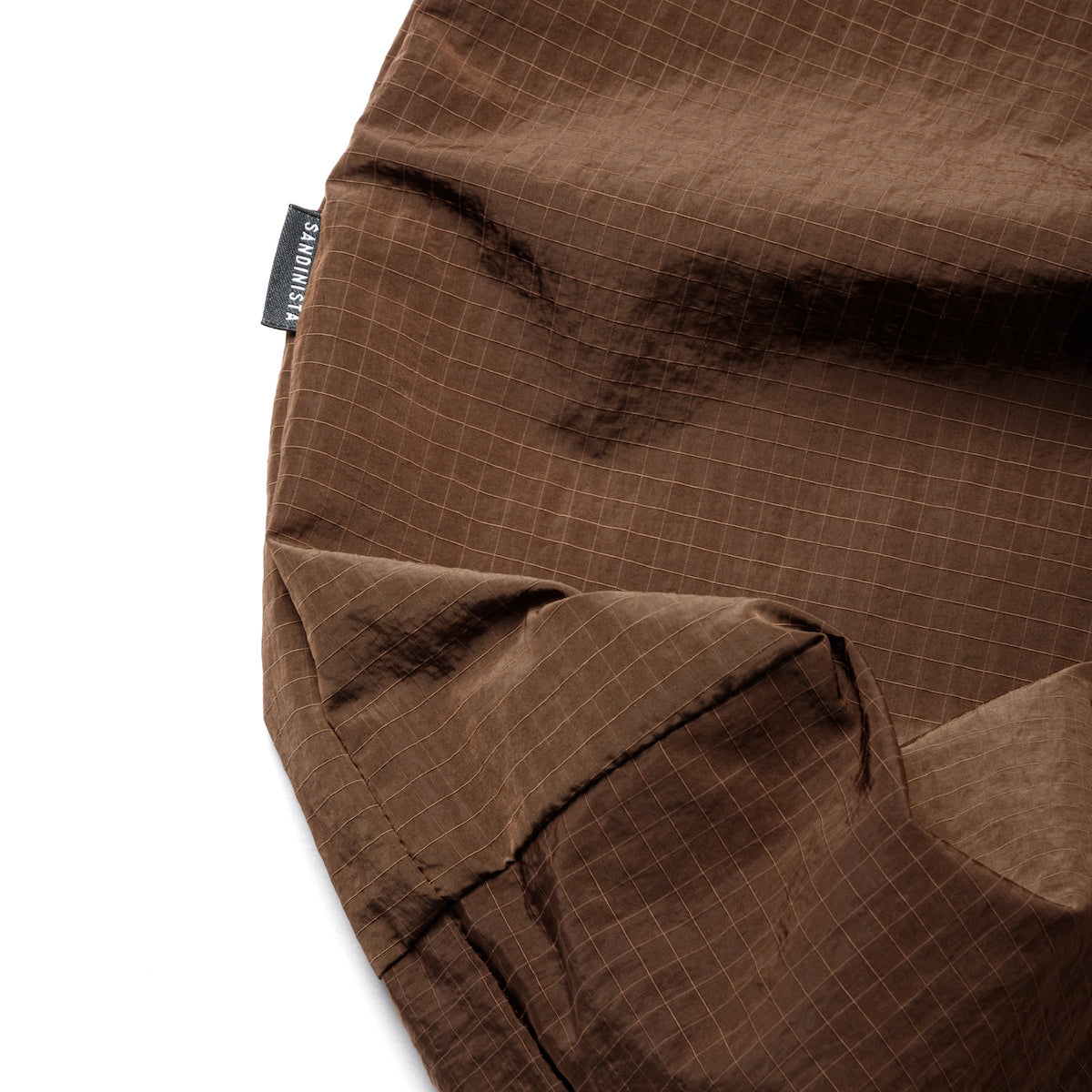 Sandinista Nylon Rip-Stop Packable Bag サンディニスタ ナイロン リップストップ パッカブル バッグ 60426PS01-AC【メンズ ナイロンバッグ パッカブルバッグ リップストップ 軽量 撥水 26SS】
