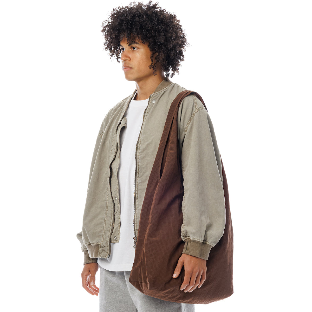 Sandinista Nylon Rip-Stop Packable Bag サンディニスタ ナイロン リップストップ パッカブル バッグ 60426PS01-AC【メンズ ナイロンバッグ パッカブルバッグ リップストップ 軽量 撥水 26SS】