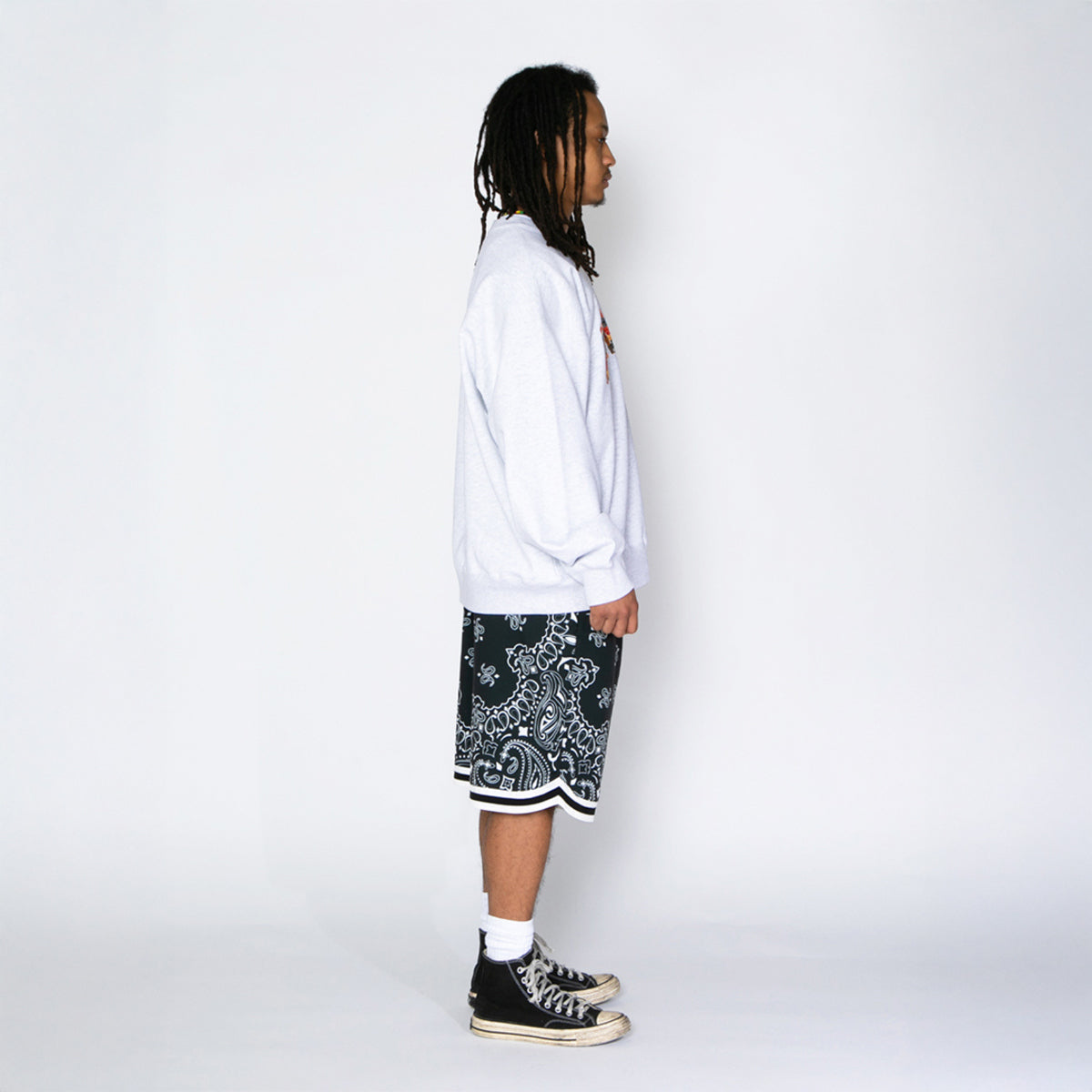 APPLEBUM “K.B.A.S.” Logo Crew Sweat アップルバム “K.B.A.S.” ロゴ クルー スウェット 2610403【メンズ ストリート スウェットトレーナー 裏パイル 綿100% 26SS】