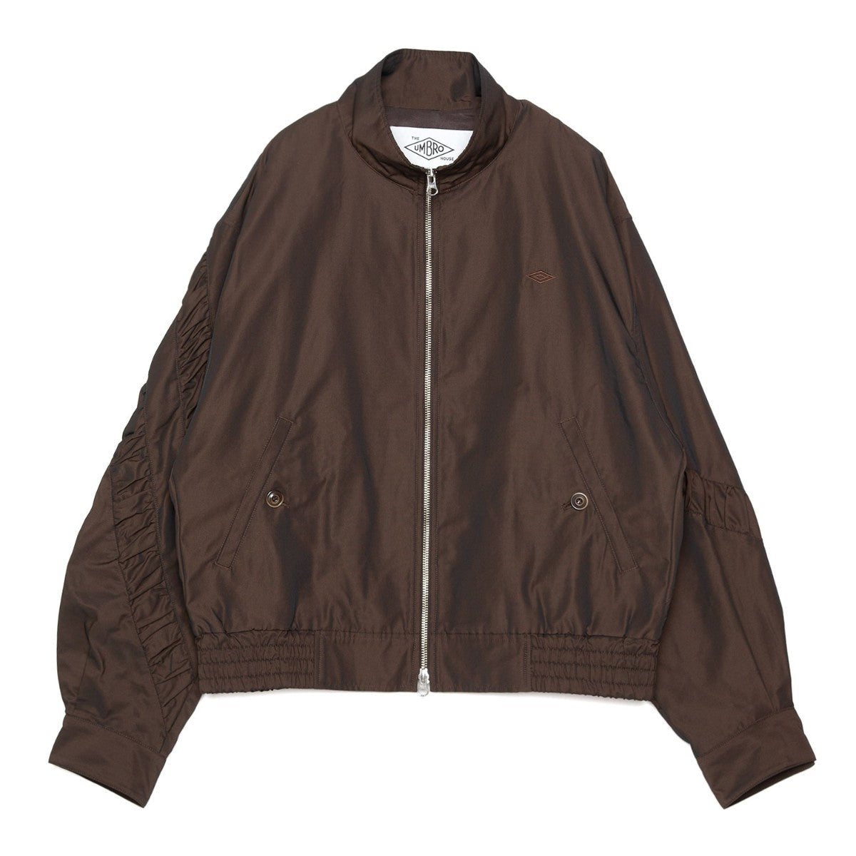 UMBRO HOUSE Standcollar Jacket アンブロハウス スタンドカラージャケット UMHO2501-BZ03【レディース ブルゾン アウター オーバーサイズ スタンドカラー 26SS】
