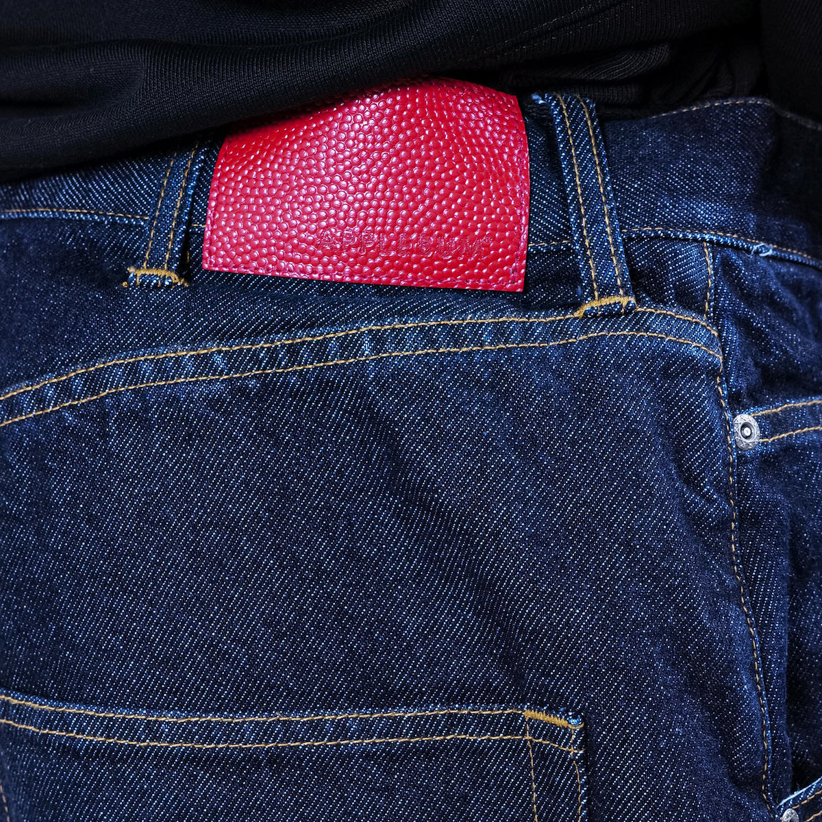 APPLEBUM “Selena” Wide Tapered Denim Pants (One Wash) アップルバム セレナ ワイドテーパードデニムパンツ(ワンウォッシュ) 2520801OC【メンズ デニムパンツ ワイドシルエット テーパードパンツ 26SS】