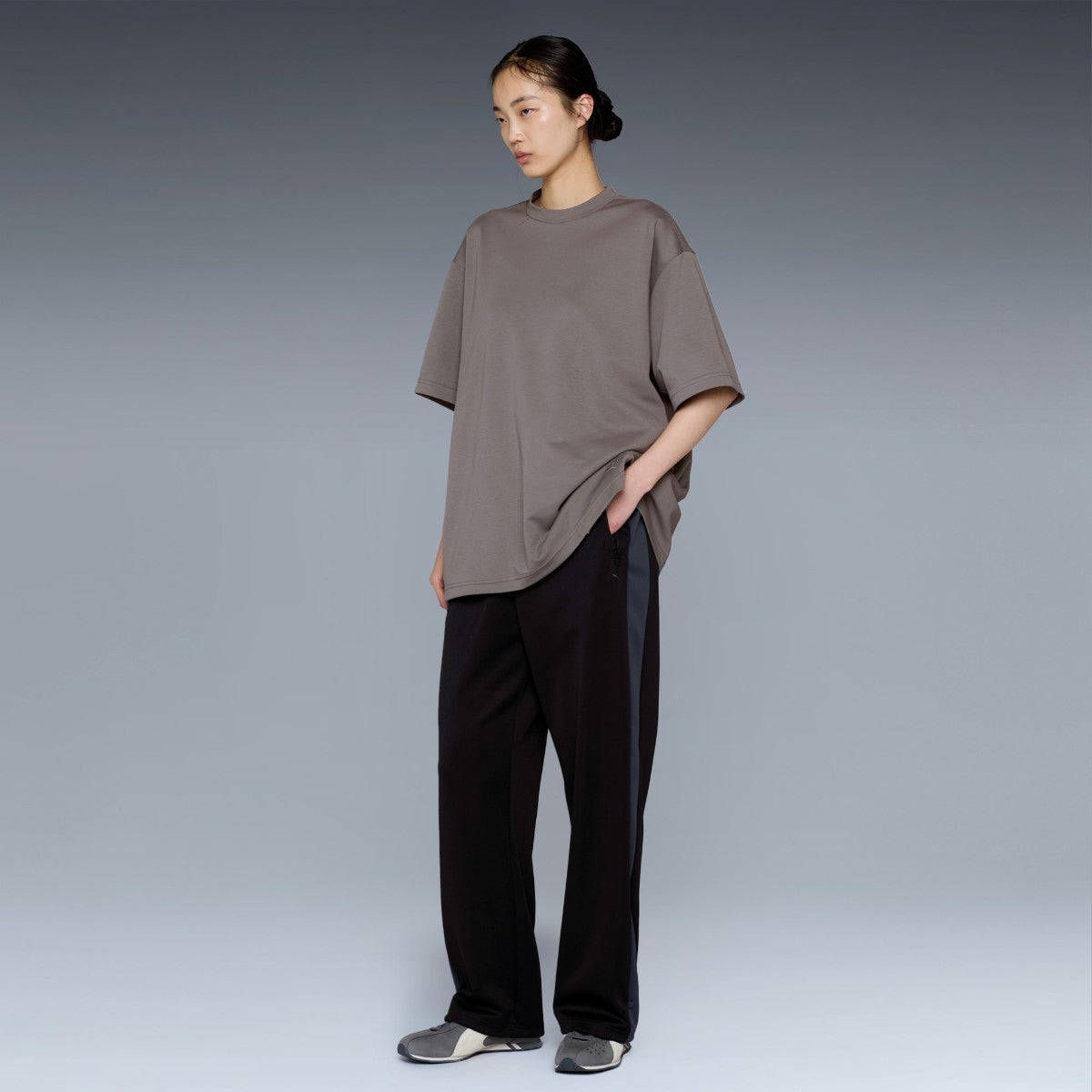 WIDE TRACK PANTS