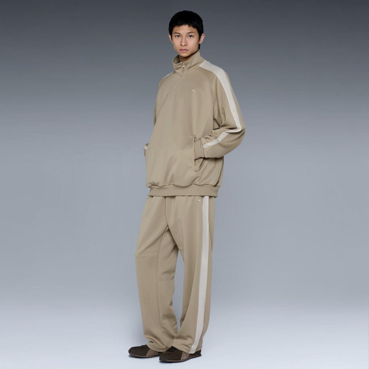 WIDE TRACK PANTS