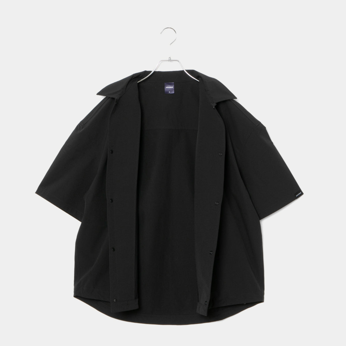 APPLEBUM Half Sleeve Shirt Jacket アップルバム ハーフスリーブシャツジャケット 2610205【メンズ シャツジャケット ビッグシルエット マット生地 26SS】