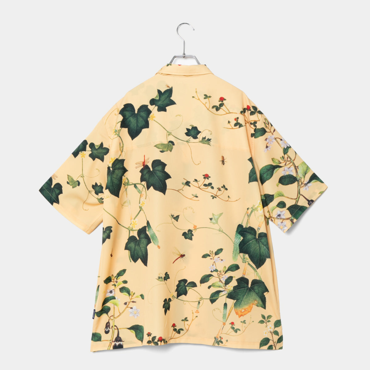 APPLEBUM “Edo Botanical” Aloha Shirt アップルバム エド ボタニカル アロハシャツ 2610211【メンズ アロハシャツ 総柄 半袖シャツ オーバーサイズ 和柄 夏コーデ 26SS】