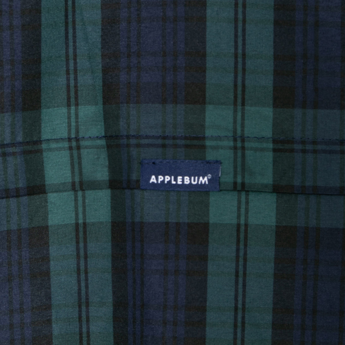 APPLEBUM Check Taffeta Track Jacket アップルバム チェック タフタ トラックジャケット 2610605【メンズ トラックジャケット メンズアウター 軽量ジャケット 26SS】