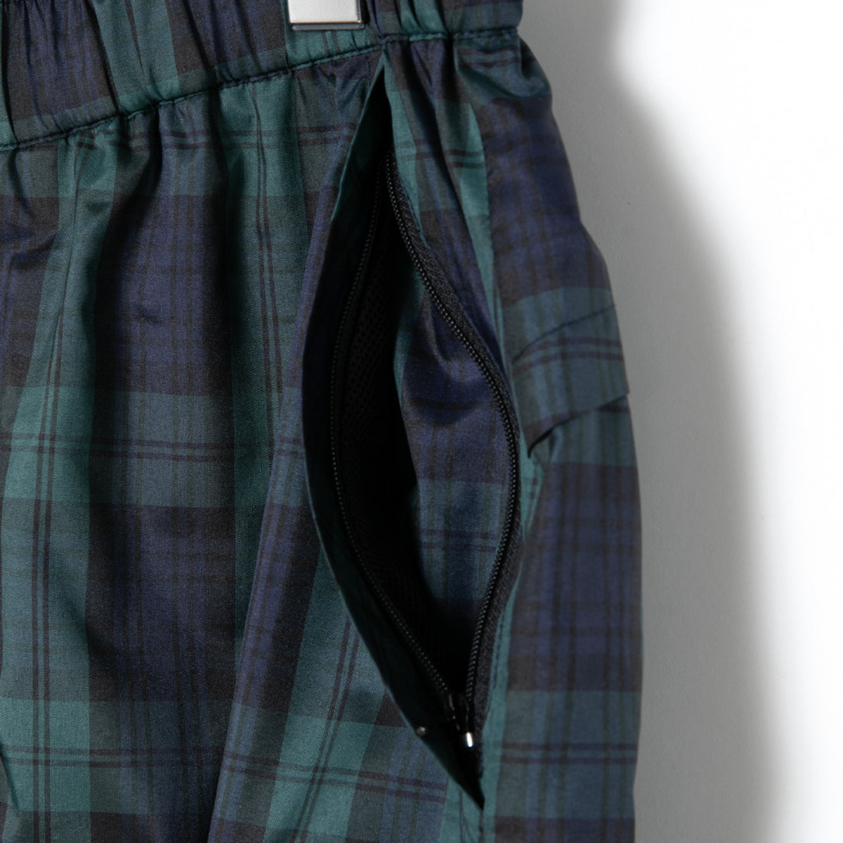 APPLEBUM Check Taffeta Track Pants アップルバム チェック タフタ トラックパンツ 2610805【メンズ トラックパンツ メンズボトムス カジュアルパンツ 26SS】