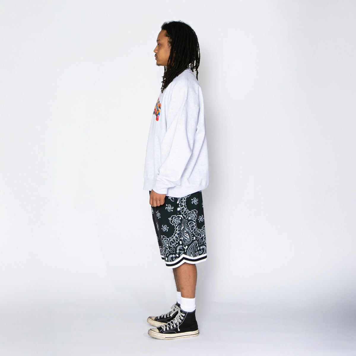 APPLEBUM “Paisley” Hoopers Shorts アップルバム ペイズリー フーパーズショーツ 2610813【メンズ ショートパンツ 和柄 夏コーデ オーバーサイズ 26SS】