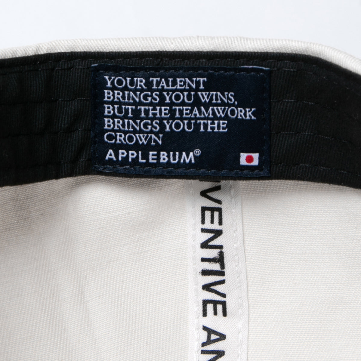 APPLEBUM “Trojan Logo” 5 Panel Cap アップルバム “トロージャンロゴ”5パネルキャップ 2610901【メンズ キャップ バイカラー コットン素材 26SS】