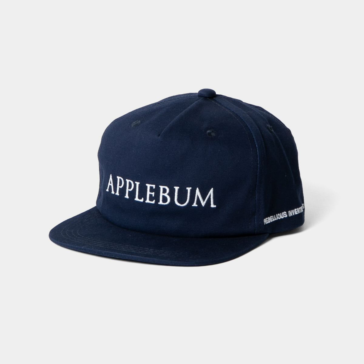 APPLEBUM “Trojan Logo” 5 Panel Cap アップルバム “トロージャンロゴ”5パネルキャップ 2610901【メンズ キャップ バイカラー コットン素材 26SS】