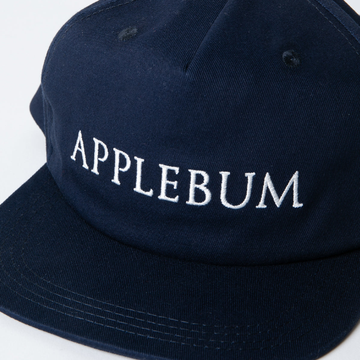 APPLEBUM “Trojan Logo” 5 Panel Cap アップルバム “トロージャンロゴ”5パネルキャップ 2610901【メンズ キャップ バイカラー コットン素材 26SS】
