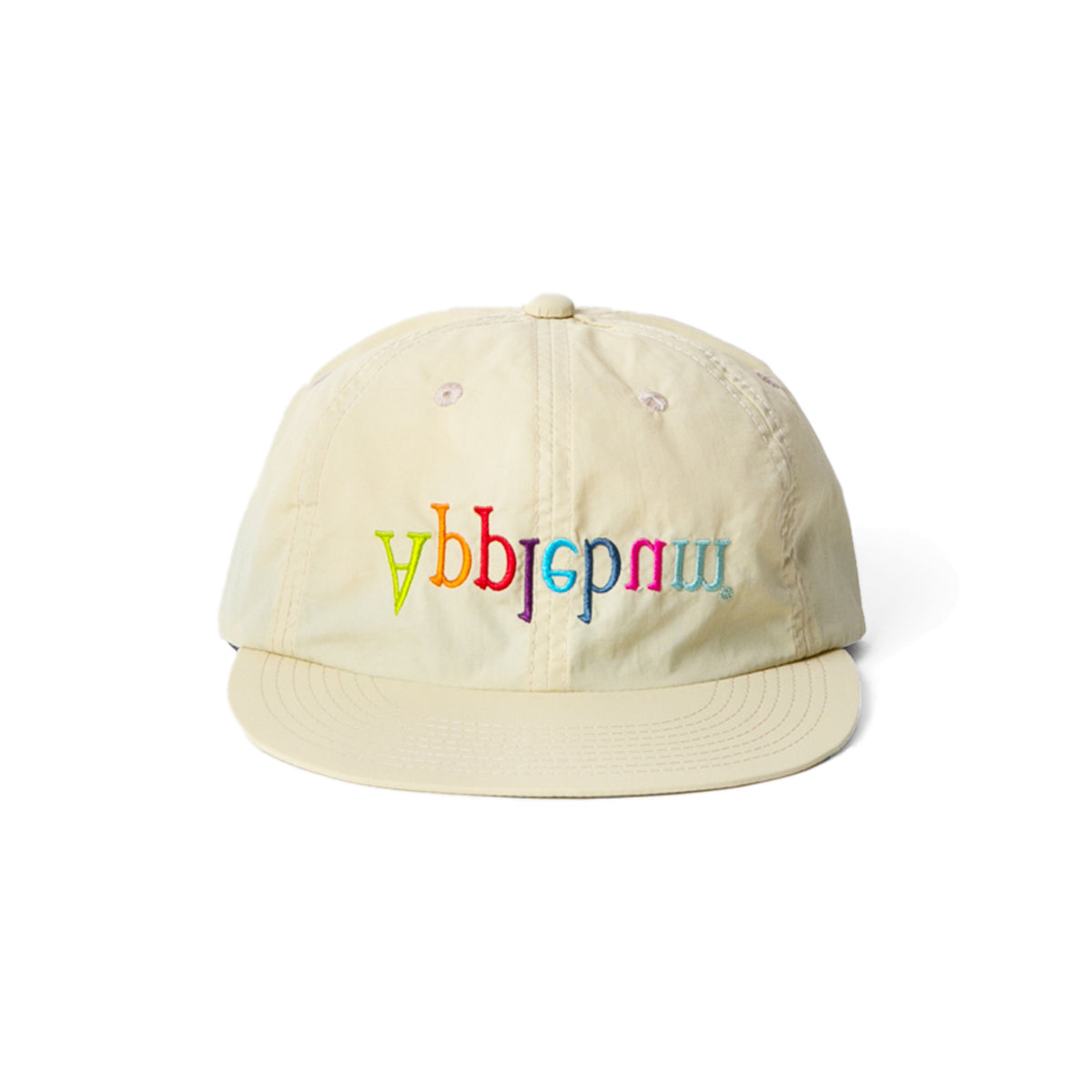 APPLEBUM “Computer-Logo” Cap アップルバム “コンピューター ロゴ” キャップ 2610905【メンズ ナイロンキャップ ロゴ刺繍 26SS】