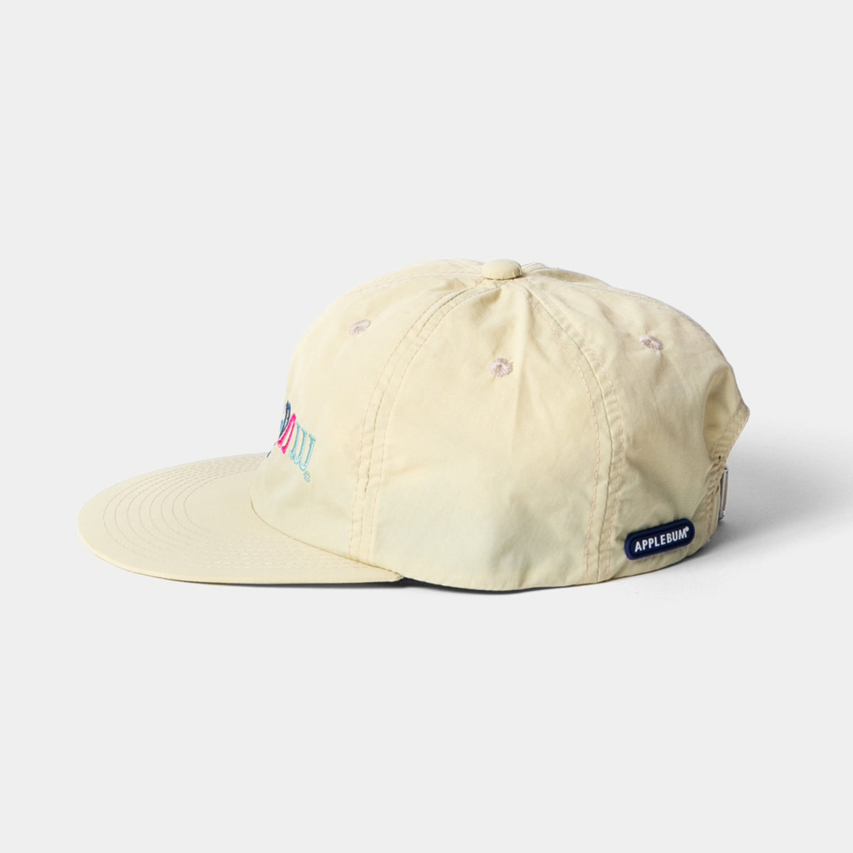 APPLEBUM “Computer-Logo” Cap アップルバム “コンピューター ロゴ” キャップ 2610905【メンズ ナイロンキャップ ロゴ刺繍 26SS】