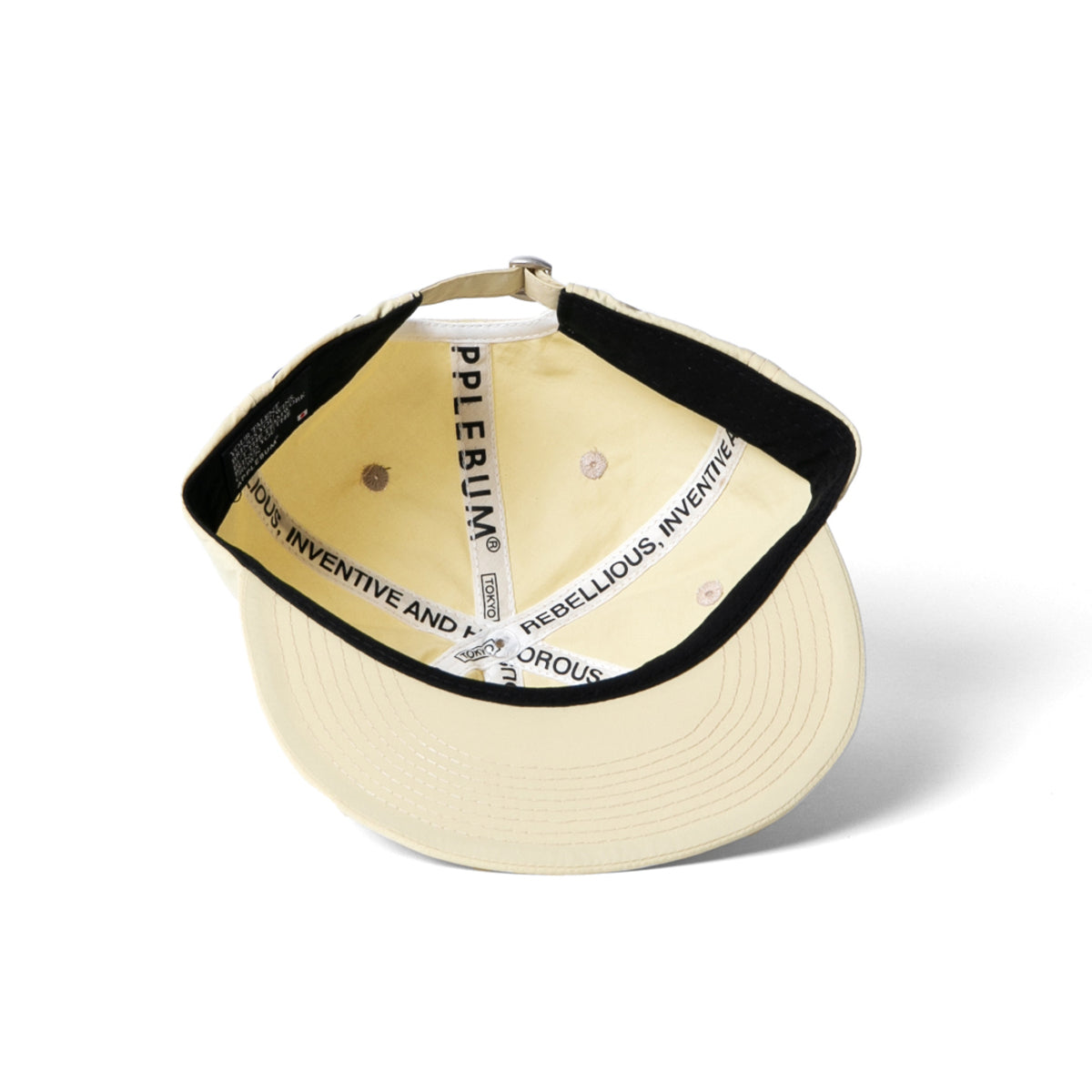 APPLEBUM “Computer-Logo” Cap アップルバム “コンピューター ロゴ” キャップ 2610905【メンズ ナイロンキャップ ロゴ刺繍 26SS】
