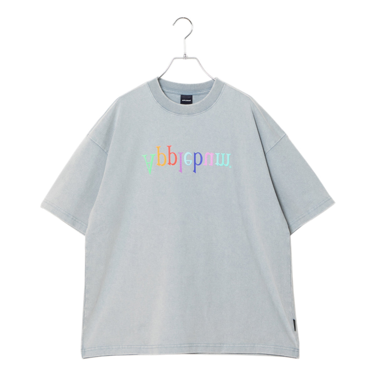 APPLEBUM “Computer-Logo” Washed T-shirt アップルバム “コンピューター ロゴ” ウォッシュド Tシャツ 2611117【メンズ 半袖 綿素材 グラフィック 26SS】