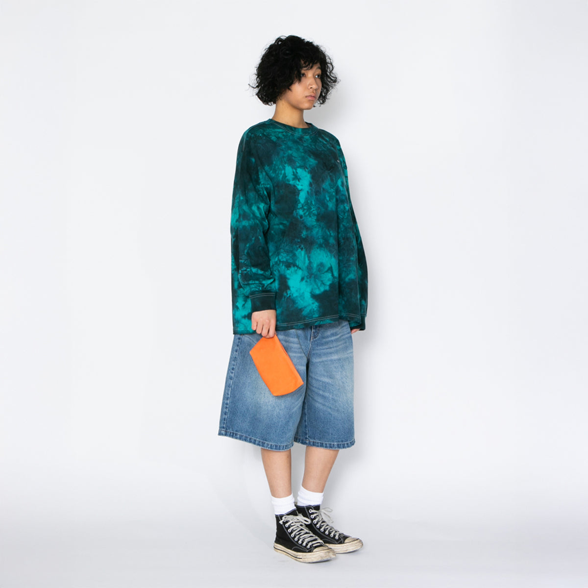 APPLEBUM “Tiedye Freak” L/S T-Shirt アップルバム “タイダイフリーク” 長袖Tシャツ 2611131【メンズ ロングスリーブTシャツ タイダイ染め 手染めTシャツ 綿100% 26SS】