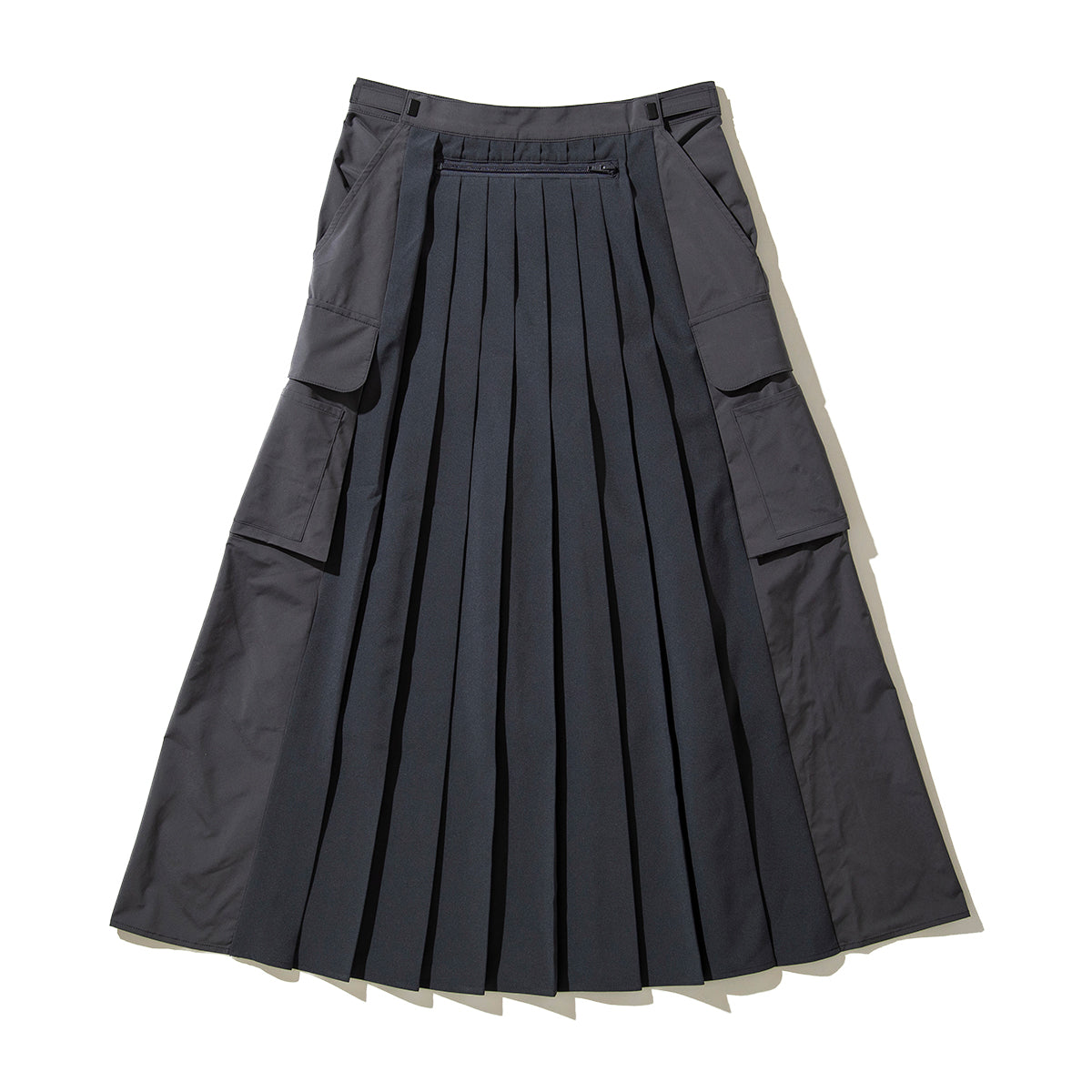 NON TOKYO 2WAY MULTIPOCKET PLEATS SKIRT ノントーキョー 2WAY マルチポケット プリーツ スカート NON-26S-0203【レディース 2WAY ウエスト調整 収納力 26SS】
