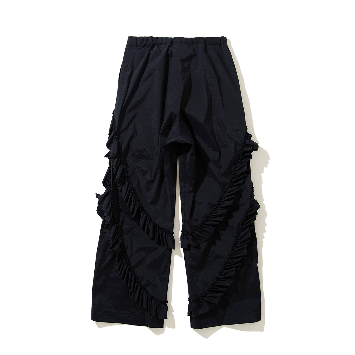 naokitomizuka WILD THINGS frilled pants ナオキトミヅカ ワイルドシングス フリルド パンツ GRNTP010【レディース コラボ フリル ポケット 26SS】
