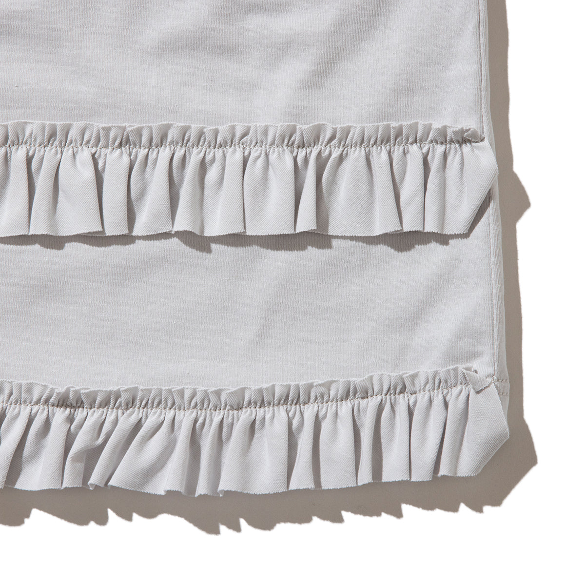 naokitomizuka WILD THINGS frilled tank top ナオキトミヅカ ワイルドシングス フリルド タンクトップ GRNTT026【レディース コラボ フリル 発泡プリント 26SS】