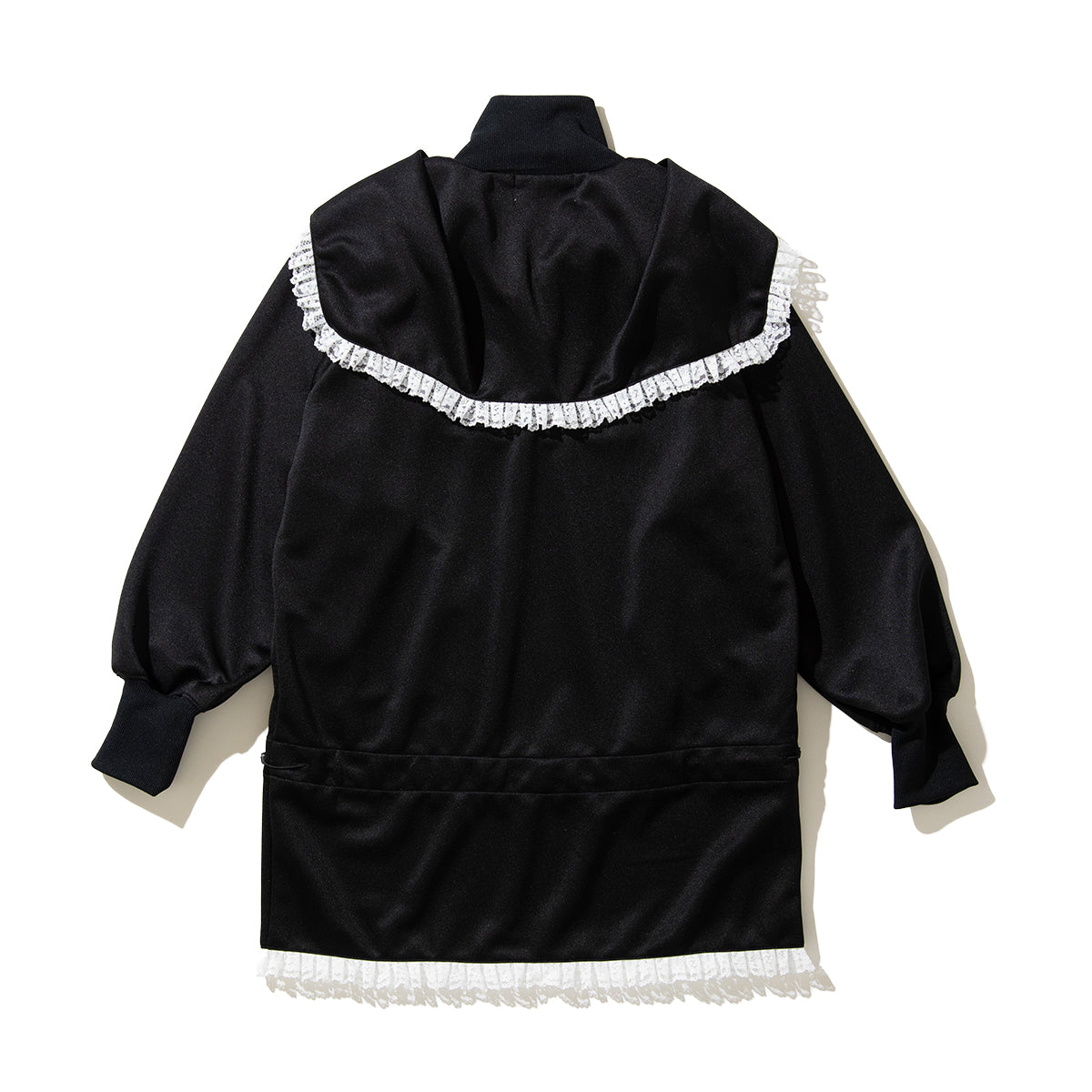 naokitomizuka WILD THINGS Sailor collar hoodie ナオキトミヅカ ワイルドシングス セーラーカラー フーディー GRNTT027【レディース コラボ ポリエステル100% フリル ドローコード 26SS】