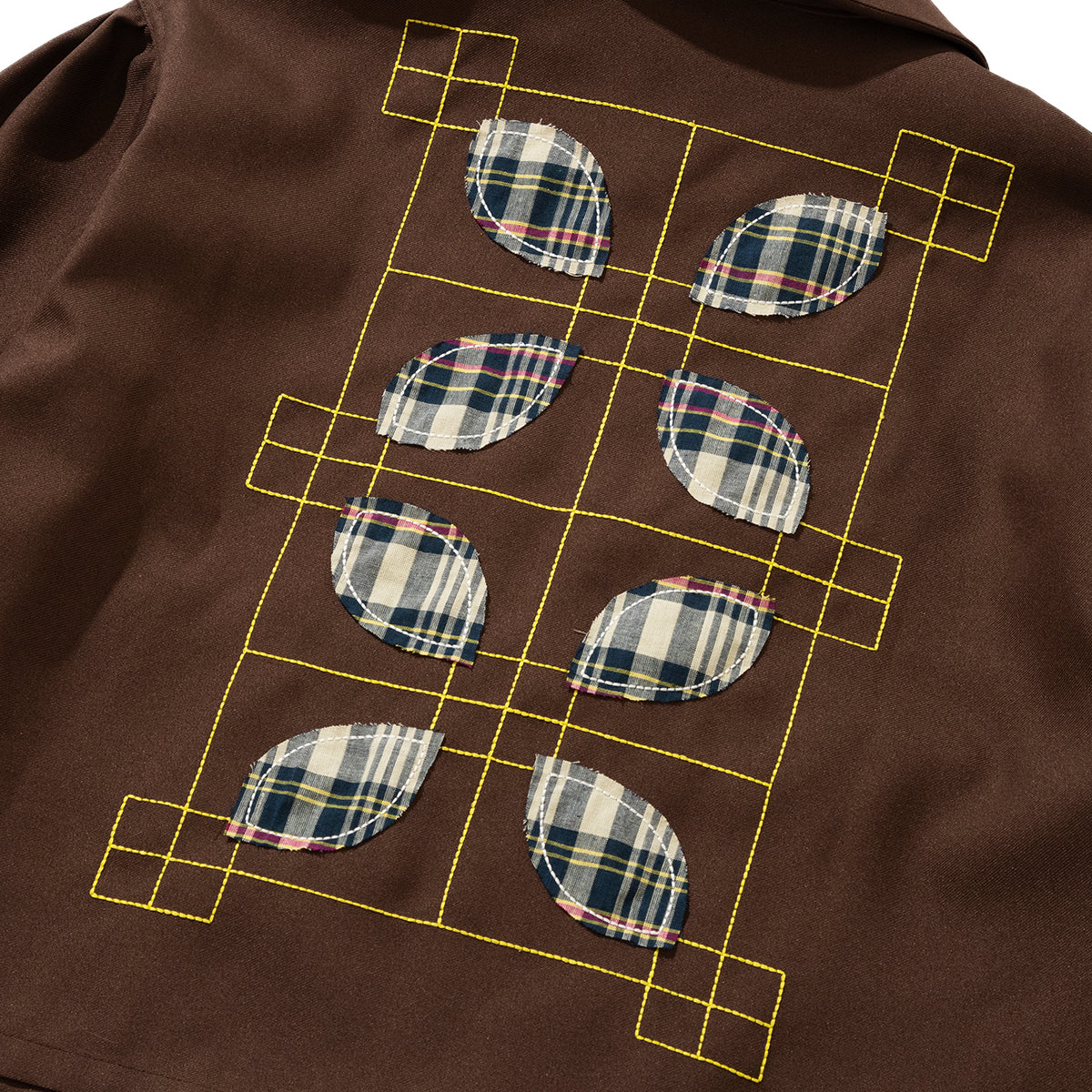 YuumiARIA ZIP EMROIDERY JACKET ユウミアリア ジップ エンブロイダリー ジャケット 261-AJ013【レディース スプリングジャケット トラックジャケット 軽アウター 26SS】