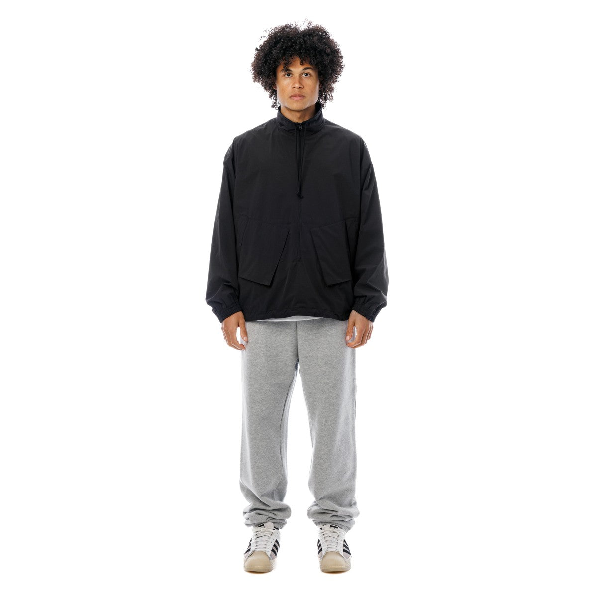 Sandinista 4Way Stretch Anorak Jacket サンディニスタ 4Way ストレッチ アノラック ジャケット 60426PS03-OW【メンズ 伸縮性 生地特徴 軽量アウター 撥水加工 26SS】