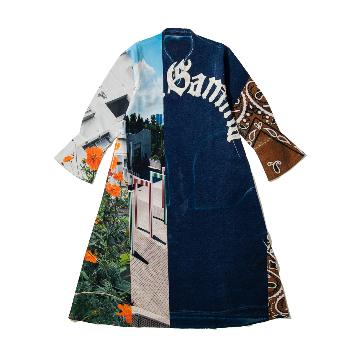 NON TOKYO DIRECT PRINT PULLOVER ONE-PIECE ノントーキョー ダイレクト プリント プルオーバー ワンピース NON-26S-0317【レディース ワンピース プリントデザイン ポリエステル素材 26SS】