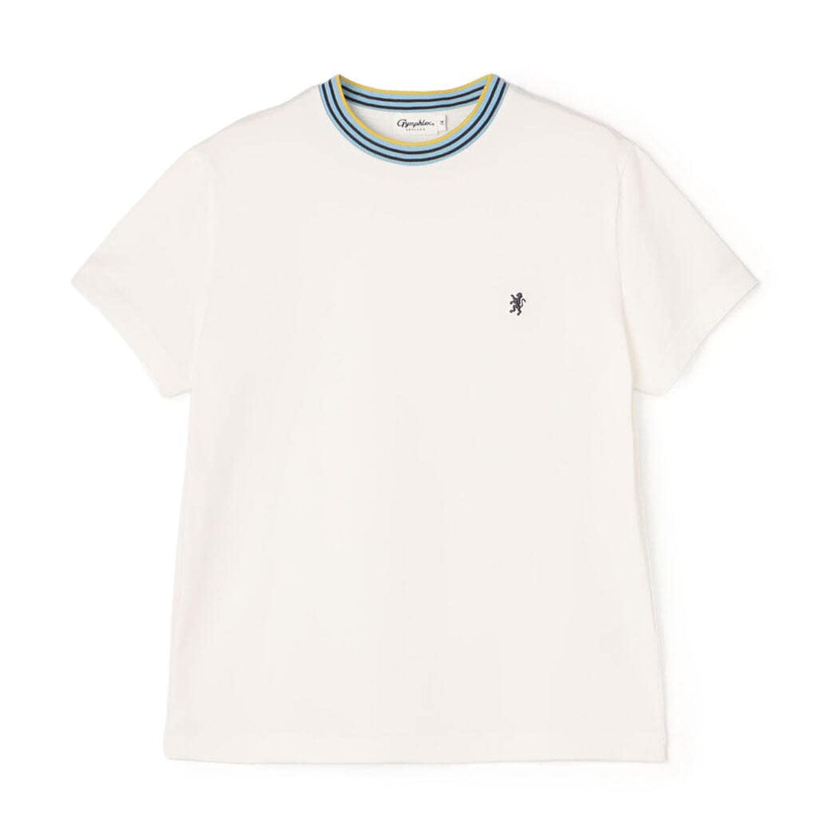 Gymphlex Crew Neck Line T-Shirt ジムフレックス クルーネック ラインTシャツ GY-C0448-CCB【レディース 半袖 伸縮性 クルーネック 26SS】
