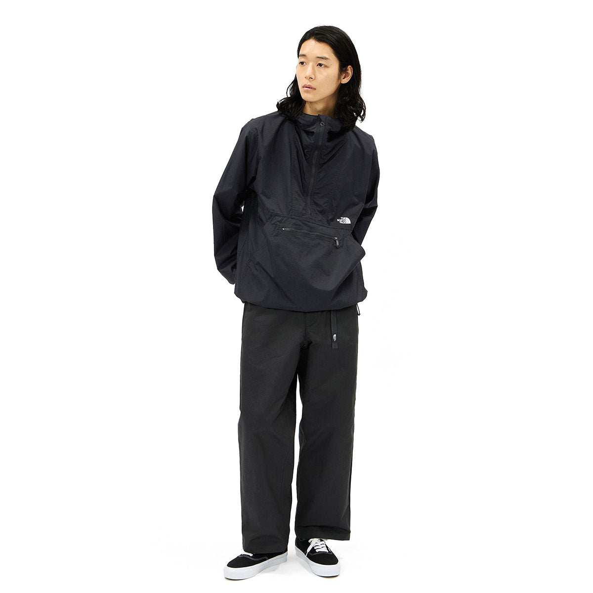 THE NORTH FACE Compact Anorak ザ・ノース・フェイス コンパクトアノラック NP22630【メンズ 軽量シェルジャケット 撥水ジャケット フロントファスナー ナイロン 26FW】